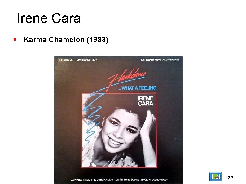 Irene Cara Karma Chamelon (1983) 22 