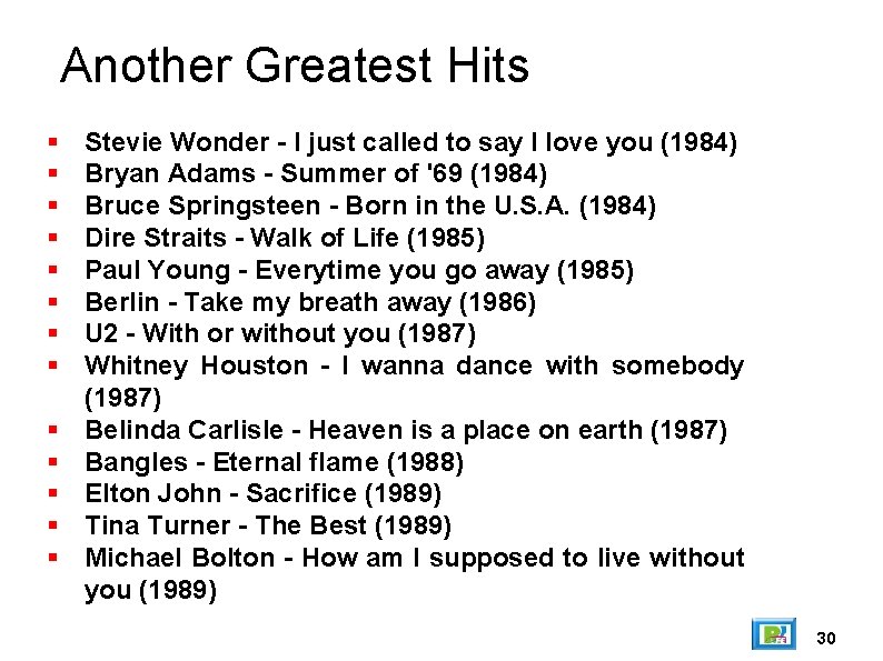 Another Greatest Hits Stevie Wonder - I just called to say I love you