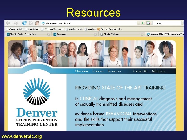 Resources www. denverptc. org 