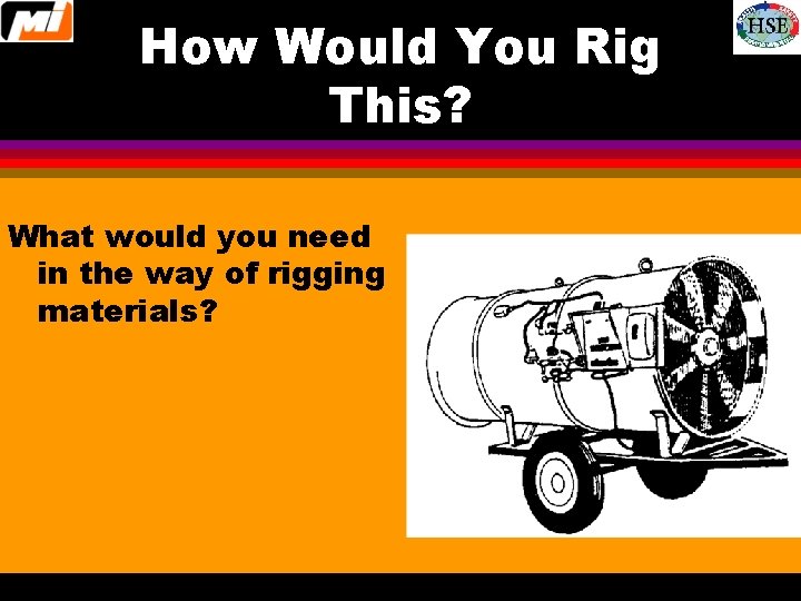 How Would You Rig This? What would you need in the way of rigging