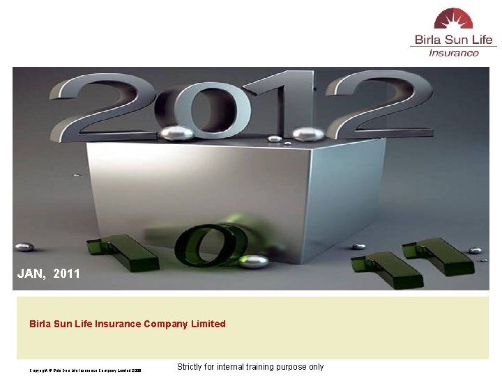 JAN, 2011 Birla Sun Life Insurance Company Limited Copyright © Birla Sun Life Insurance