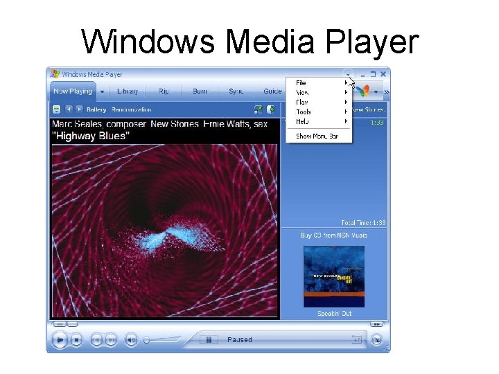 Windows Media Player Windows Media Player