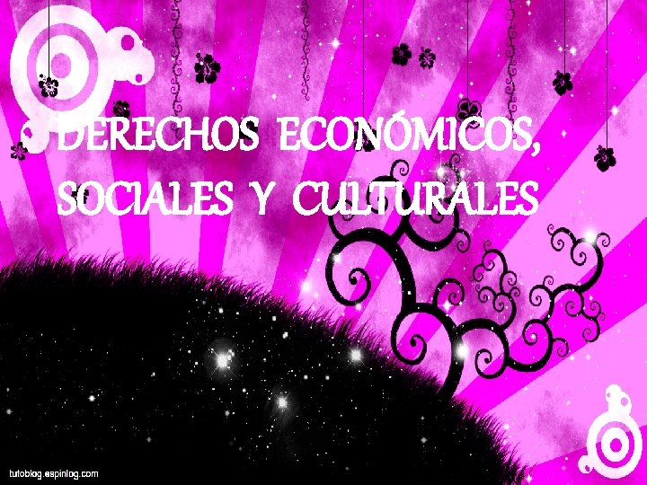 DERECHOS ECONÓMICOS, SOCIALES Y CULTURALES 