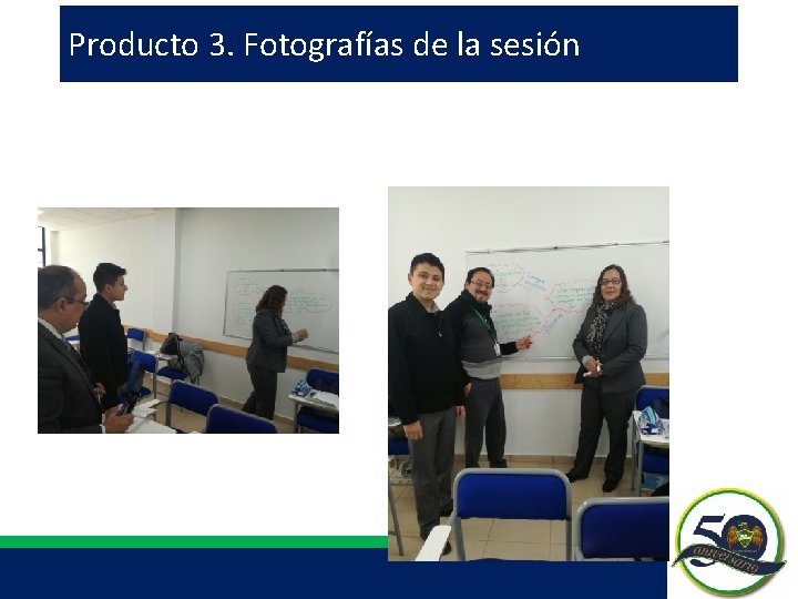 Producto 3. Fotografías de la sesión Producto 3. Fotografías de la sesión