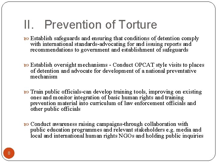 The Role of National Human Rights Institutions in