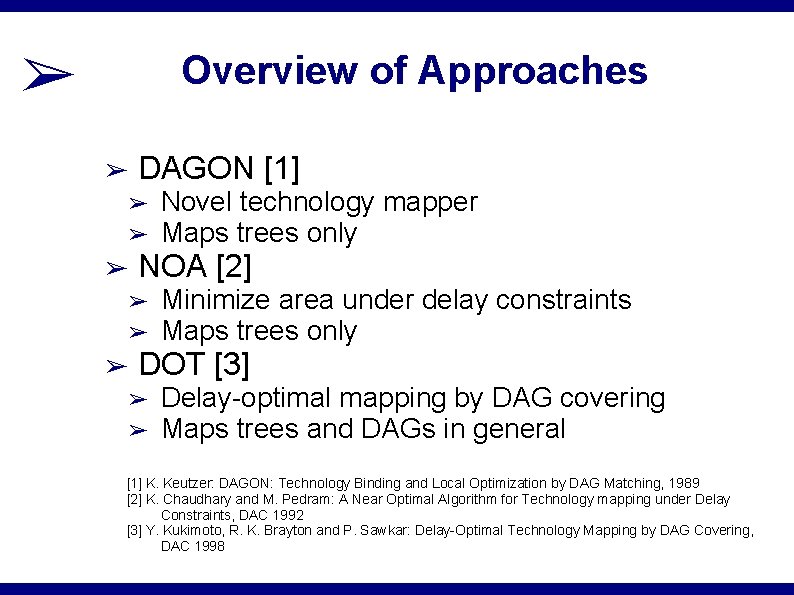 Performing Technology Mapping and Optimization by DAG Covering