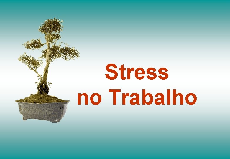 Stress no Trabalho 