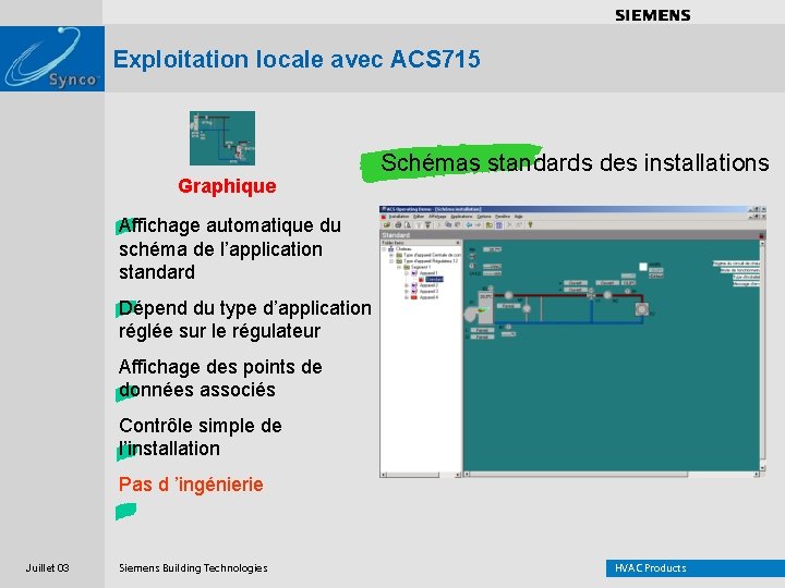 . . . . Exploitation locale avec ACS 715 Graphique Schémas standards des installations