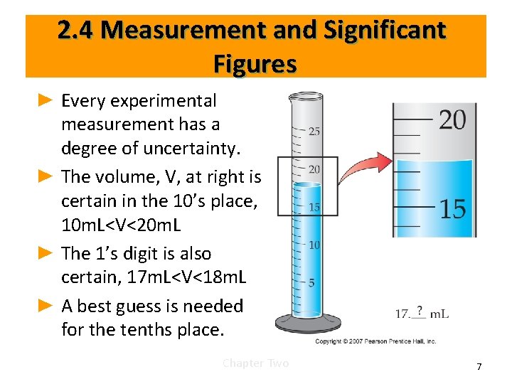 2. 4 Measurement and Significant Figures ► Every experimental measurement has a degree of 2. 4 Measurement and Significant Figures ► Every experimental measurement has a degree of
