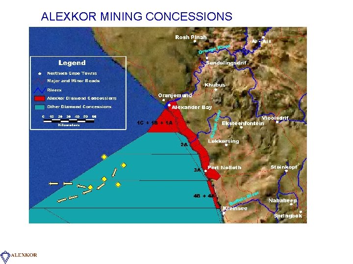 ALEXKOR MINING CONCESSIONS 