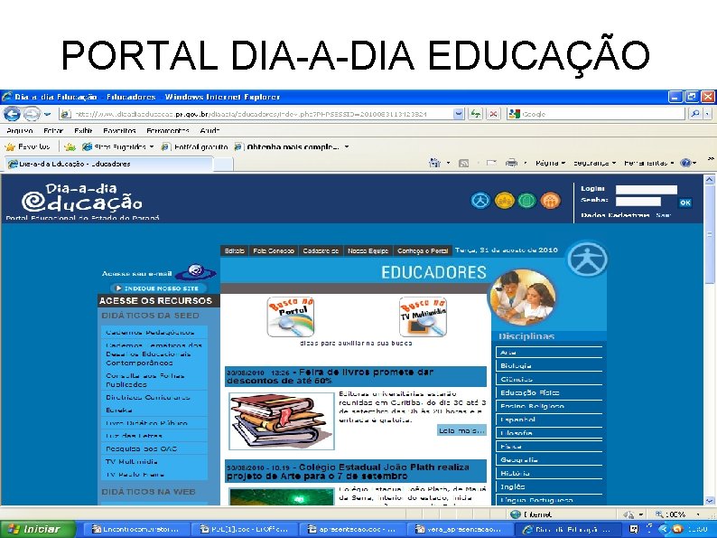 PORTAL DIA-A-DIA EDUCAÇÃO 