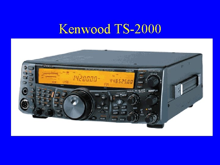 Kenwood TS-2000 
