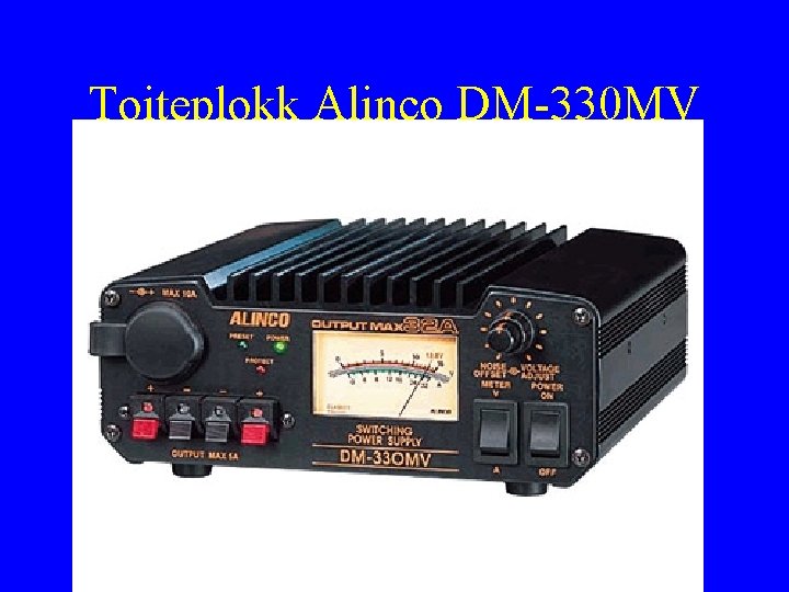 Toiteplokk Alinco DM-330 MV 