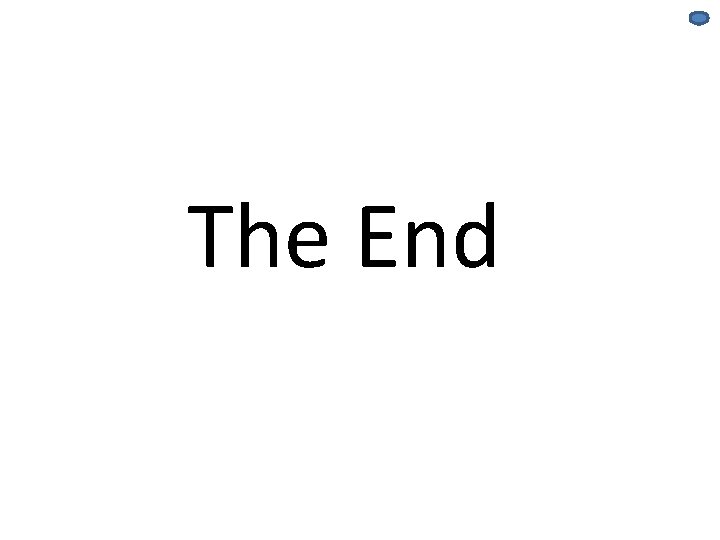 The End 