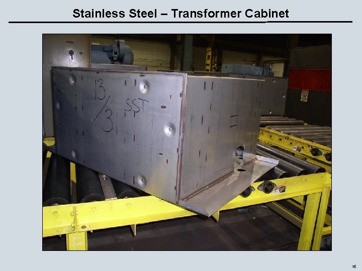 Stainless Steel – Transformer Cabinet 15 