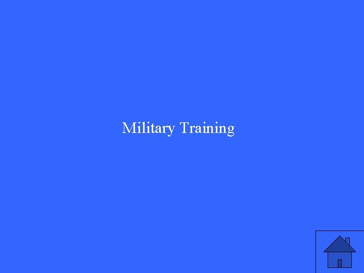 Military Training Military Training