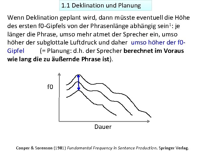 1. 1 Deklination und Planung Wenn Deklination geplant wird, dann müsste eventuell die Höhe