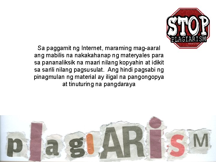 Sa paggamit ng Internet, maraming mag-aaral ang mabilis na nakakahanap ng materyales para sa