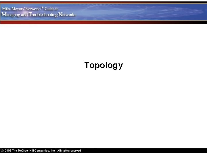 Topology 