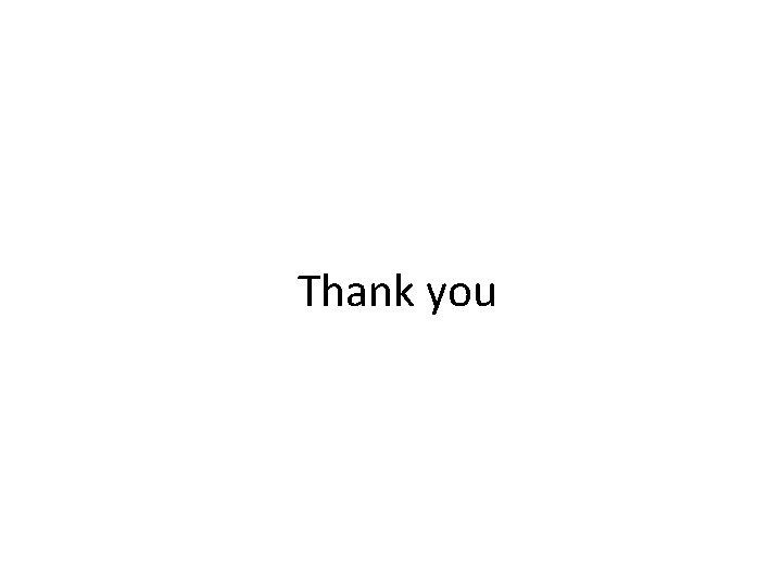 Thank you Thank you