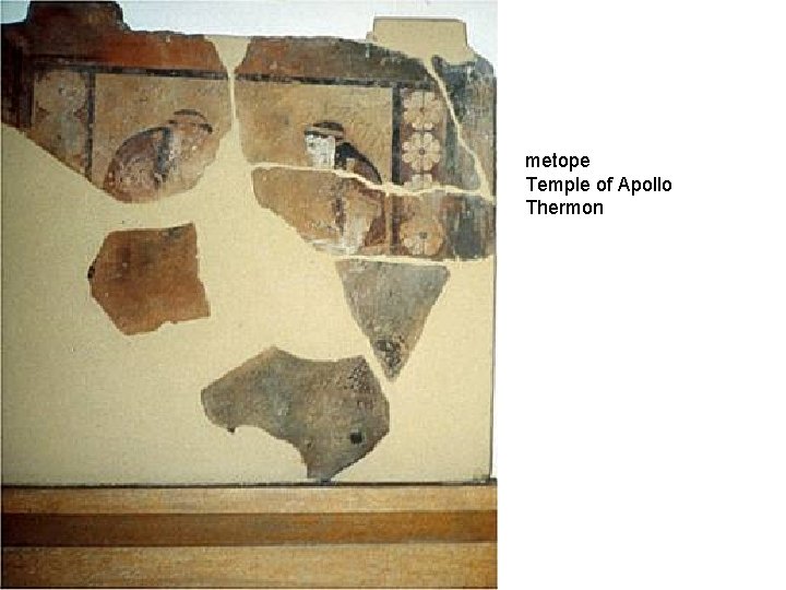 metope Temple of Apollo Thermon metope Temple of Apollo Thermon