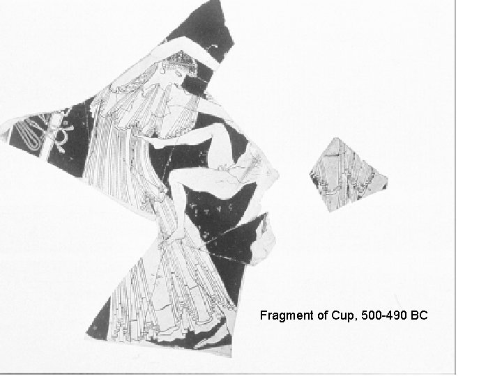 Fragment of Cup, 500 -490 BC Fragment of Cup, 500 -490 BC