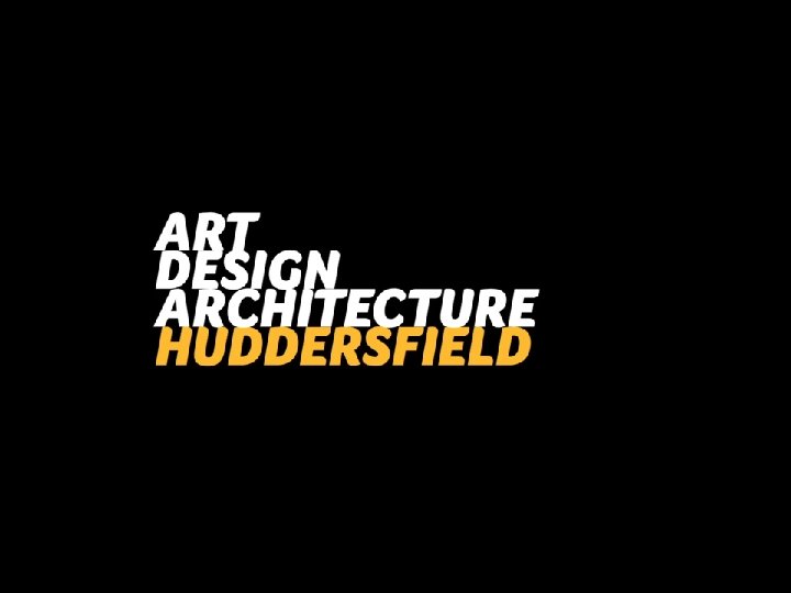 Art Design Architecture Huddersfield 