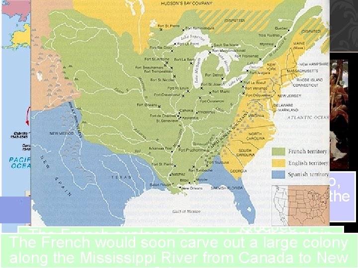 After failing to do so, Champlain founded the French colony of Quebec The French