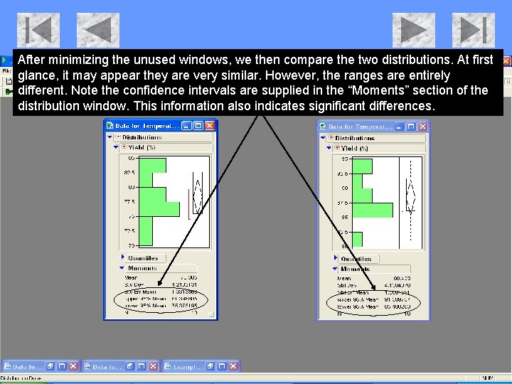 After minimizing the unused windows, we then compare the two distributions. At first glance, After minimizing the unused windows, we then compare the two distributions. At first glance,