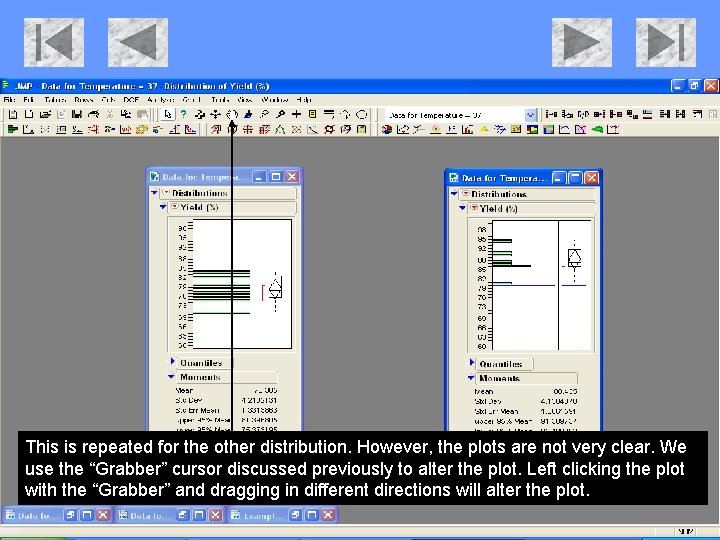 This is repeated for the other distribution. However, the plots are not very clear. This is repeated for the other distribution. However, the plots are not very clear.