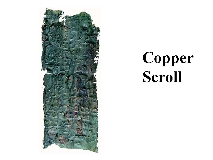 Copper Scroll 