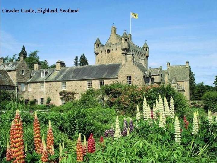 Cawdor Castle, Highland, Scotland 