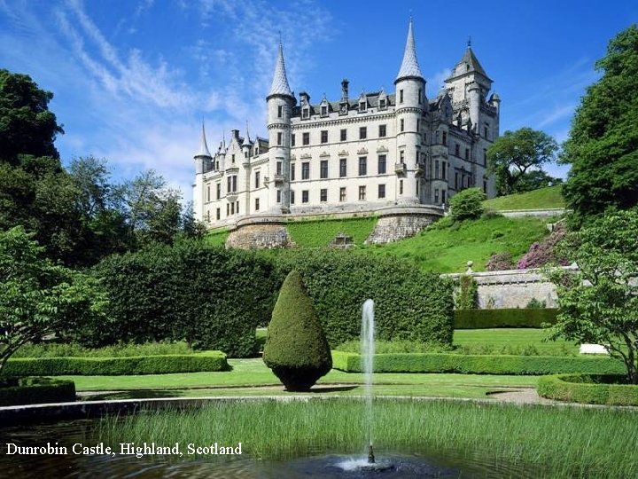 Dunrobin Castle, Highland, Scotland 