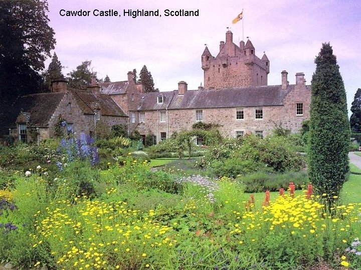 Cawdor Castle, Highland, Scotland 