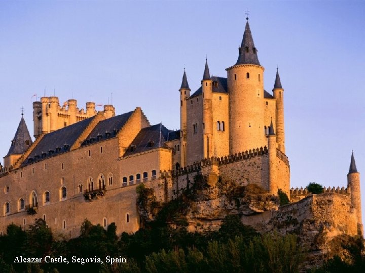 Alcazar Castle, Segovia, Spain 