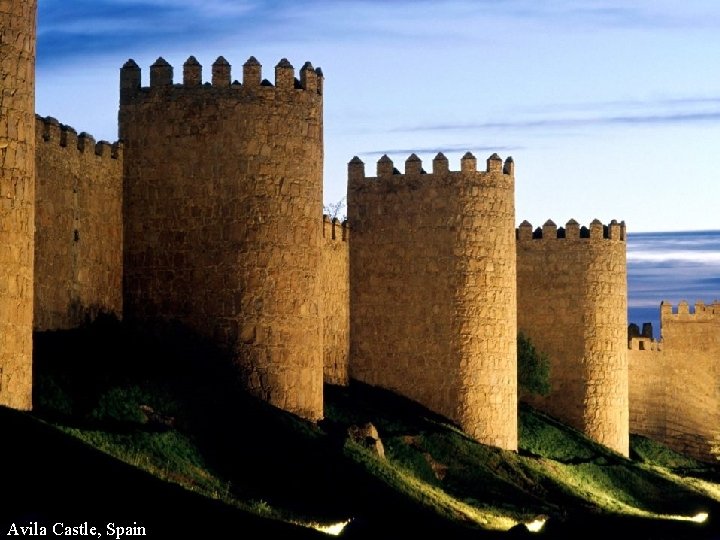 Avila Castle, Spain 