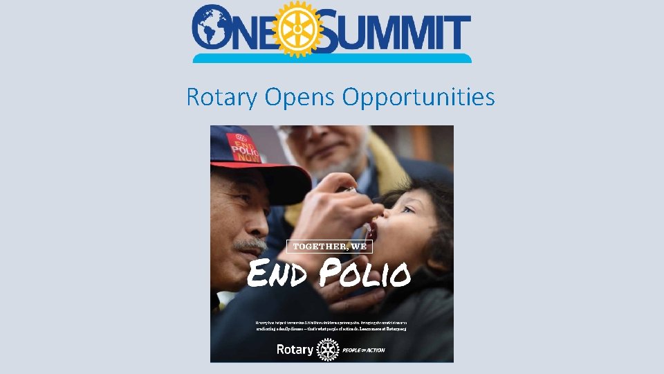 Rotary Opens Opportunities 