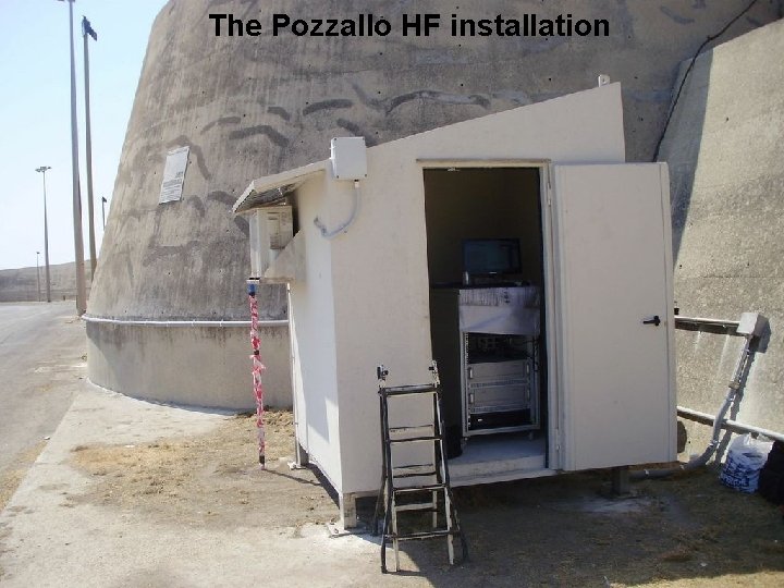 The Pozzallo HF installation 