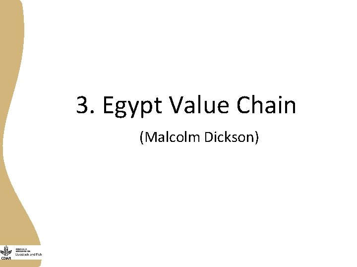  3. Egypt Value Chain (Malcolm Dickson) 