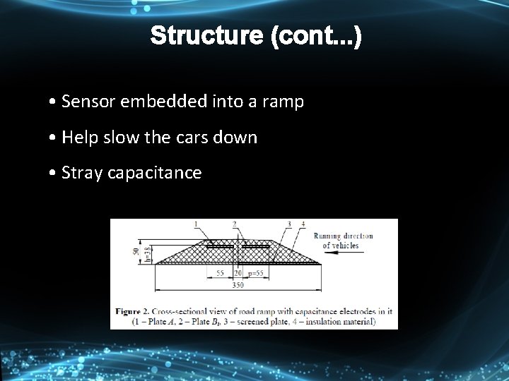 Structure (cont. . . ) • Sensor embedded into a ramp • Help slow Structure (cont. . . ) • Sensor embedded into a ramp • Help slow