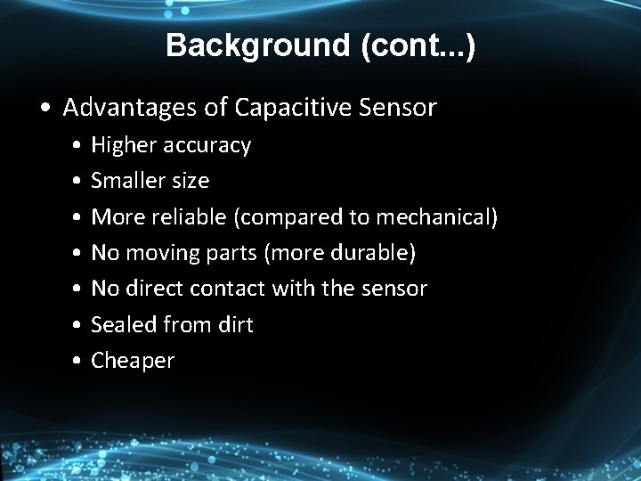 ECE 480 Team 6 How to ChooseUse Capacitive