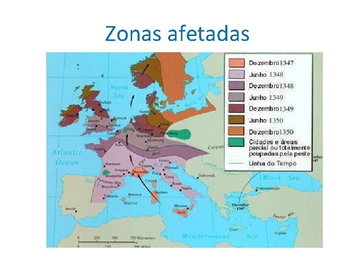 Zonas afetadas 