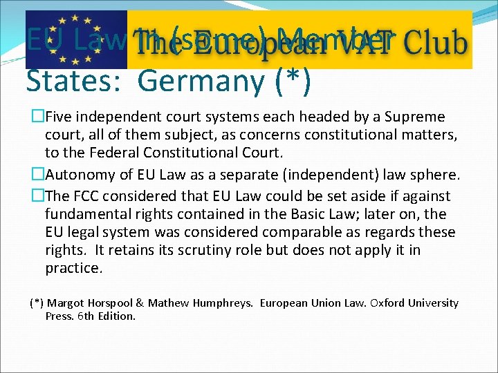 germany vat law