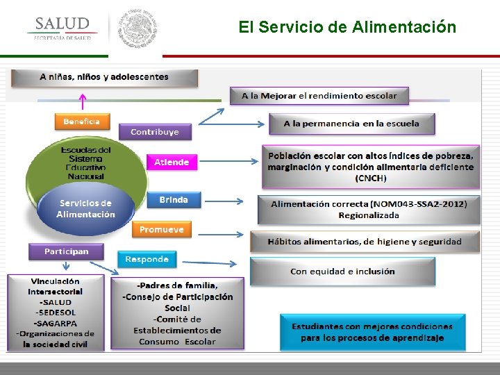 El Servicio de Alimentación 