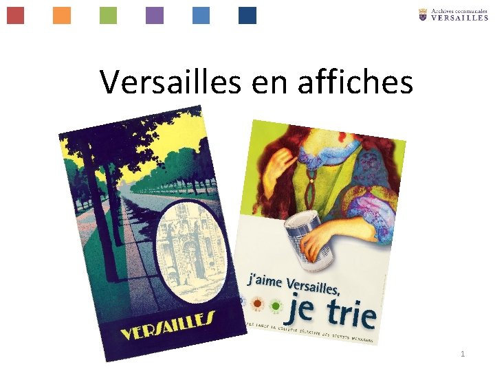 Versailles en affiches 1 