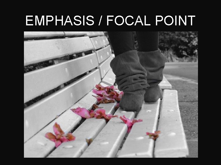 EMPHASIS / FOCAL POINT 