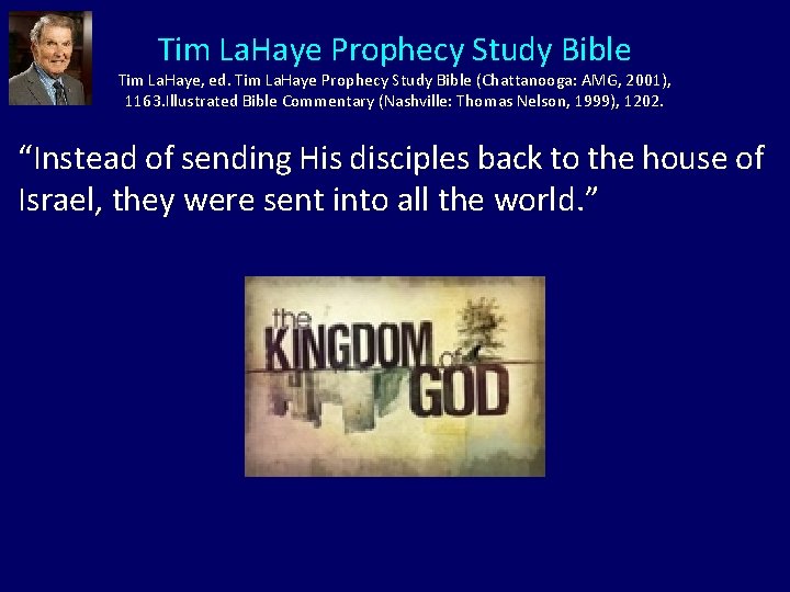 Tim La. Haye Prophecy Study Bible Tim La. Haye, ed. Tim La. Haye Prophecy Tim La. Haye Prophecy Study Bible Tim La. Haye, ed. Tim La. Haye Prophecy