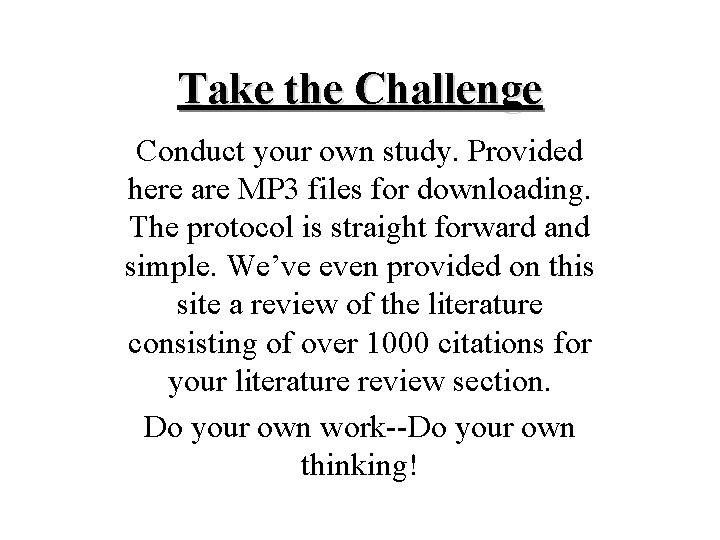 The Subliminal Challenge Especially For Students What Is The Subliminal Challenge Especially For Students What Is