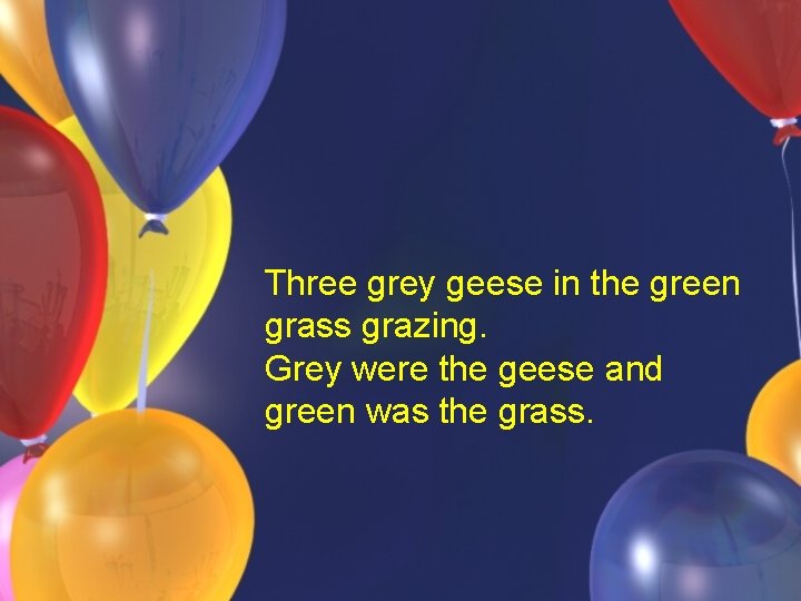 Three grey geese in the green grass grazing. Grey were the geese and green Three grey geese in the green grass grazing. Grey were the geese and green