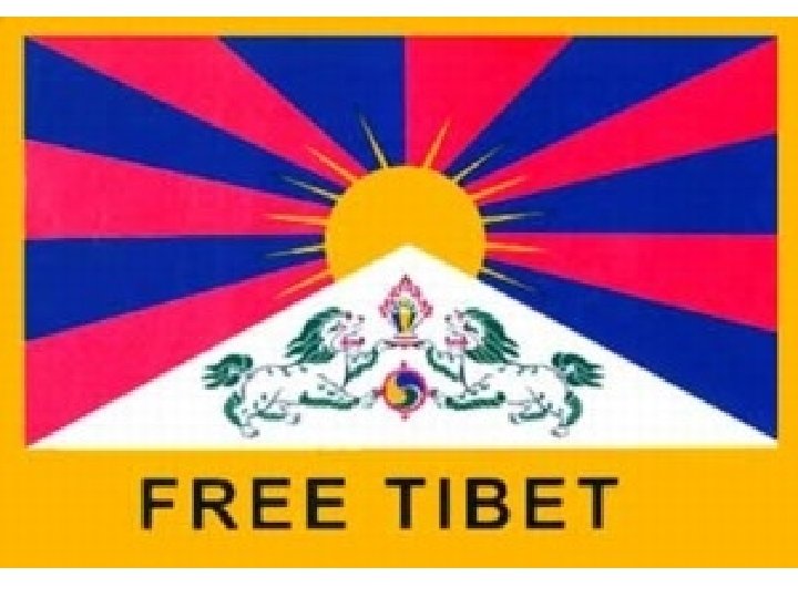 Entendendo a causa tibetana n n n O Tibete vem sendo palco de protestos